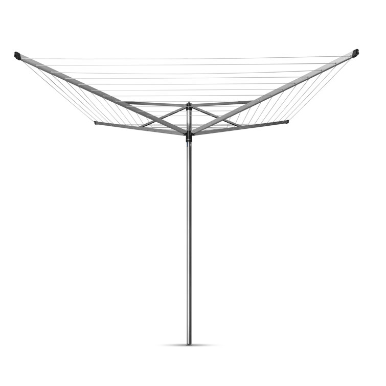 Brabantia Topspinner Outdoor Clothesline (197 Feet), with Metal Ground